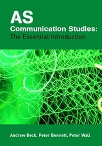 Enlarge image Cover: AS Communication Studies: The Essential Introduction - Routledge