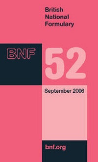 Abbildung von: British National Formulary (BNF) - Deutscher Apotheker Verlag