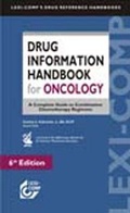 Cover: Drug Information Handbook for Oncology - Deutscher Apotheker Verlag
