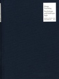 Cover: Psychologie und Anthropologie oder Philosophie des Geistes - frommann-holzboog