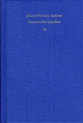 Cover: Johann Valentin Andreae: Gesammelte Schriften / Band 14: Reipublicae Christianopolitanae descriptio (1619) - Christenburg Das ist: ein sch&ouml;n geistlich Gedicht (1626) - frommann-holzboog