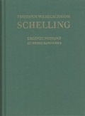 Cover: Friedrich Wilhelm Joseph Schelling: Historisch-kritische Ausgabe / Reihe I: Werke. Erg&auml;nzungsband zu den Werken Band 5-9 - frommann-holzboog