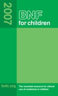Cover: British National Formulary for Children 2007 - Deutscher Apotheker Verlag