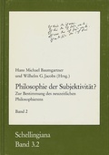 Cover: Philosophie der Subjektivit&auml;t? Teil 2 - frommann-holzboog