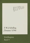 Cover: Timaeus (1794) - frommann-holzboog