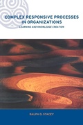 Cover: Complex Responsive Processes in Organizations - Routledge