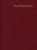 Cover: Moses Mendelssohn: Gesammelte Schriften. Jubil&auml;umsausgabe / Band 25,1-2: Register und Corrigenda - frommann-holzboog