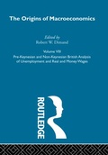 Cover: Origins of Macroeconomics - Routledge