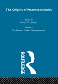 Cover: Origins of Macroeconomics - Routledge