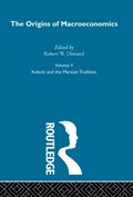 Cover: Origins of Macroeconomics - Routledge