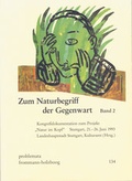 Cover: Zum Naturbegriff der Gegenwart. Band II - frommann-holzboog