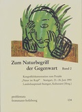 Cover: Zum Naturbegriff der Gegenwart. Band II - frommann-holzboog