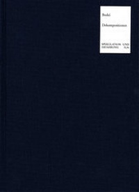 Enlarge image Cover: Dekompositionen - frommann-holzboog