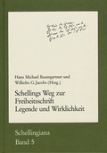 Cover: Schellings Weg zur Freiheitsschrift. Legende und Wirklichkeit - frommann-holzboog