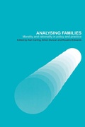 Cover: Analysing Families - Routledge