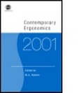 Cover: Contemporary Ergonomics 2001 - Taylor & Francis