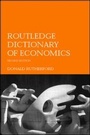 Cover: Routledge Dictionary of Economics - Routledge