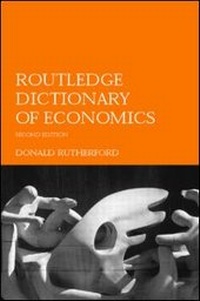 Enlarge image Cover: Routledge Dictionary of Economics - Routledge