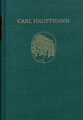 Cover: Carl Hauptmann: S&auml;mtliche Werke / Band VIII,1: Sp&auml;te Erz&auml;hlungen (Textband) - frommann-holzboog
