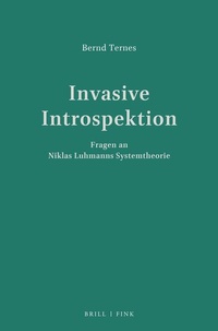 Enlarge image Cover: Invasive Introspektion - Brill Deutschland
