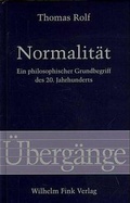 Cover: Normalit&auml;t - Brill Deutschland