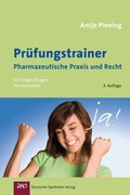 Cover: Pr&uuml;fungstrainer Pharmazeutische Praxis und Recht - Deutscher Apotheker Verlag