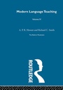 Cover: Modern Language Teaching Linguistic Foundations - Routledge