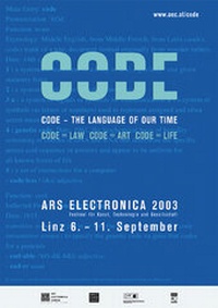 Enlarge image Cover: Ars Electronica 2003 - Hatje Cantz Verlag