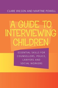 Enlarge image Cover: A Guide to Interviewing Children - Routledge