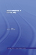 Cover: Racial Theories in Fascist Italy - Routledge