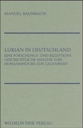 Cover: Lukian in Deutschland - Brill Deutschland GmbH