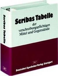 Abbildung von: Scribas Tabelle - Deutscher Apotheker Verlag
