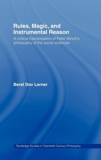 Enlarge image Cover: Rules, Magic and Instrumental Reason - Routledge