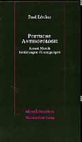 Cover: Poetische Anthropologie - Brill Deutschland