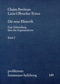 Cover: Die neue Rhetorik - frommann-holzboog