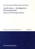Cover: Ambivalenz - Ambiguit&auml;t - Postmodernit&auml;t - frommann-holzboog
