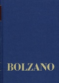 Cover: Bernard Bolzano Gesamtausgabe / Reihe II: Nachla&szlig;. A. Nachgelassene Schriften. Band 13: &Auml;sthetische Schriften - frommann-holzboog
