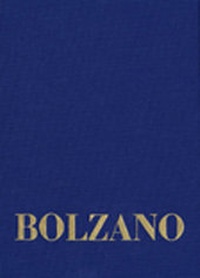 Abbildung von: Bernard Bolzano Gesamtausgabe / Reihe II: Nachlaß. A. Nachgelassene Schriften. Band 18,1: Erbauungsreden des Studienjahres 1810/1811. Erster Teil - frommann-holzboog