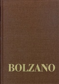 Cover: Bernard Bolzano Gesamtausgabe / Reihe III: Briefwechsel. Band 3,1: Briefe an Frantisek Pr&iacute;honsk&yacute; 1824-1835 - frommann-holzboog