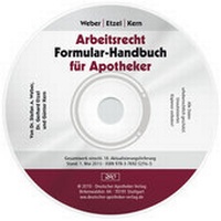 Enlarge image Cover: Arbeitsrecht für Apotheker - Deutscher Apotheker Verlag