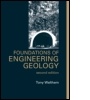 Cover: Foundations of Engineering Geology, Second Edition - Spon Press