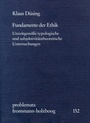 Cover: Fundamente der Ethik - frommann-holzboog