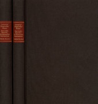 Abbildung von: Forschungen und Materialien zur deutschen Aufklärung / Abteilung III: Indices. Kant-Index. Section 3: Index zum Corpus der vorkritischen Schriften. Band 44,1-2: Stellenindices und Konkordanz zu den lateinischen Dissertationen - frommann-holzboog