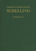 Cover: Friedrich Wilhelm Joseph Schelling: Historisch-kritische Ausgabe / Reihe II: Nachla&szlig;. Band II,1,1: Fr&uuml;he Bebenh&auml;user Arbeiten (1787-1791) - frommann-holzboog
