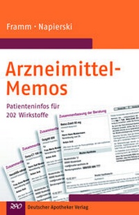 Enlarge image Cover: Arzneimittel-Memos - Deutscher Apotheker Verlag