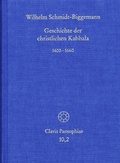 Cover: Geschichte der christlichen Kabbala. Band 2 - frommann-holzboog