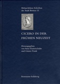 Cover: Cicero in der Fr&uuml;hen Neuzeit - frommann-holzboog