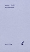 Cover: Fichte lesen - frommann-holzboog