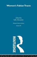 Cover: Women's Fabian Tracts - Routledge