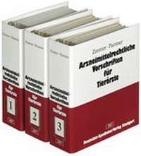 Abbildung von: Arzneimittelrechtliche Vorschriften für Tierärzte - Deutscher Apotheker Verlag
